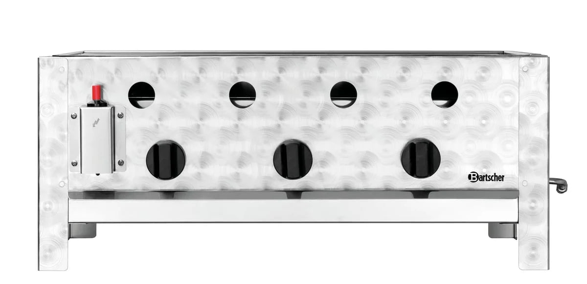 Bartscher Grill de table à gaz TB1000R