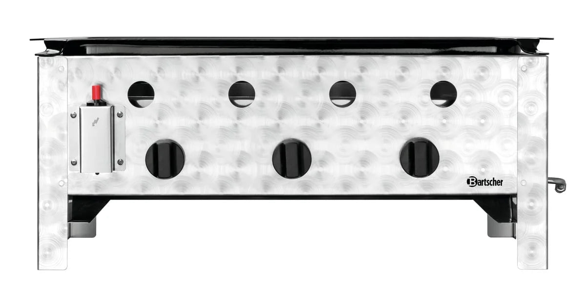 Bartscher Grill de table à gaz TB1000PF