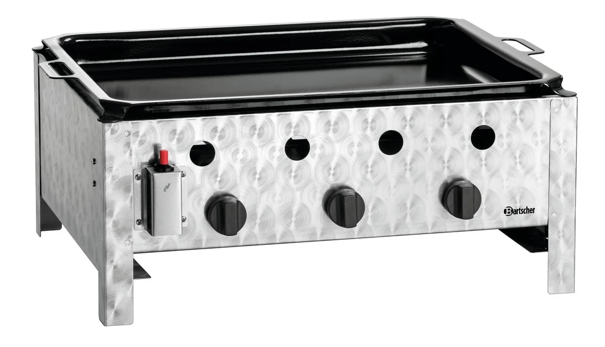 Bartscher Grill de table à gaz TB1000PF