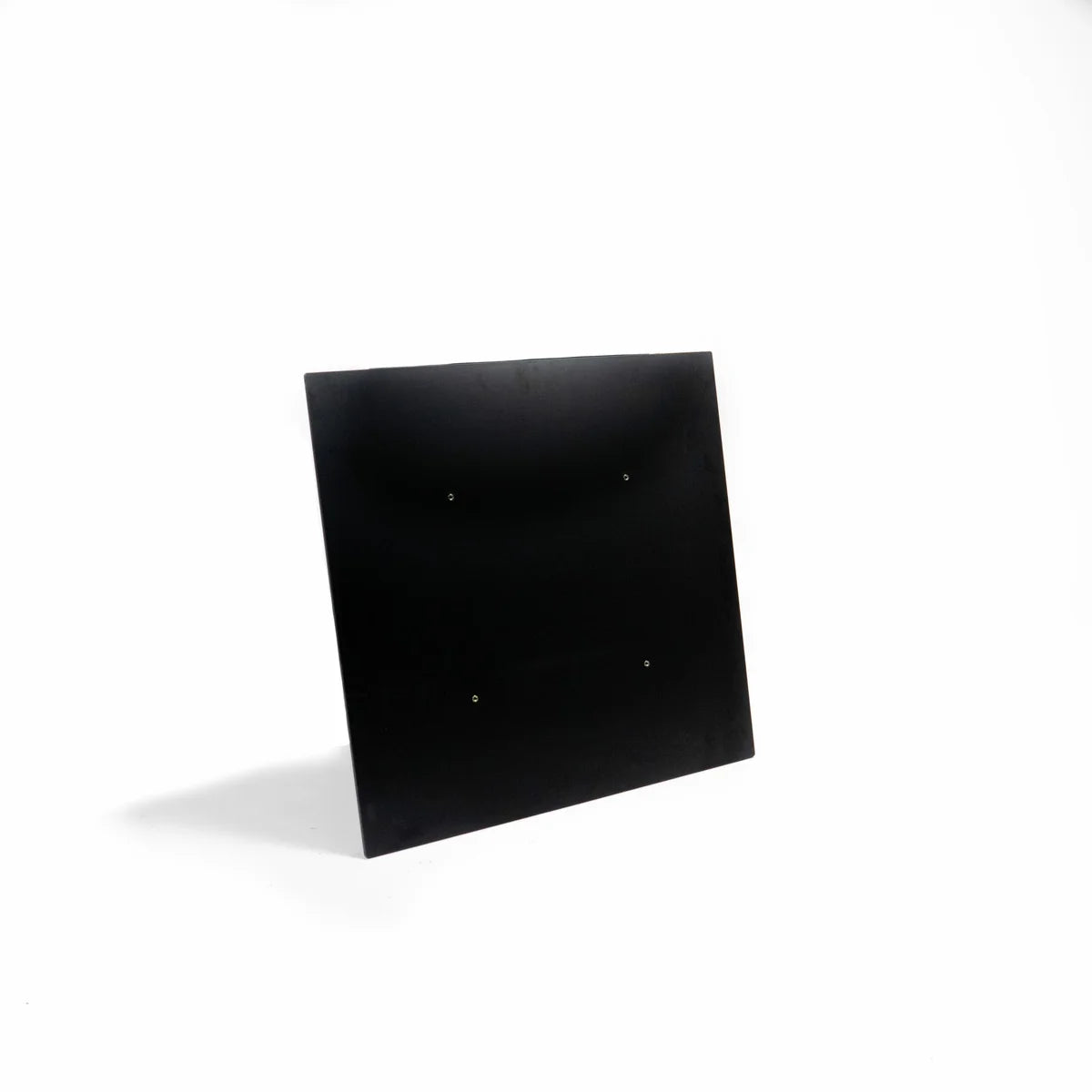 Feros Plateau de table HPL noir 700x700 mm