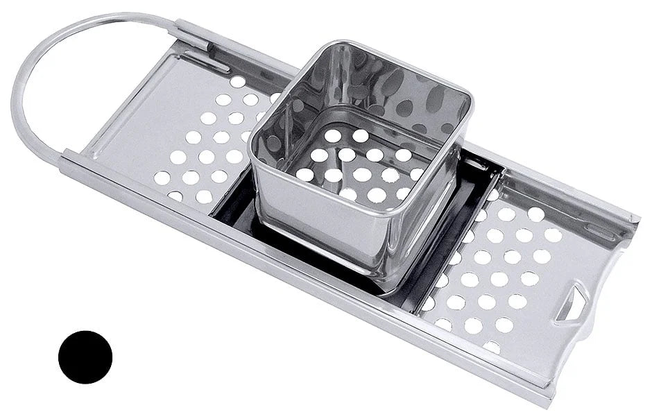 Râpe à Spätzle pour Spätzle courts, mat, longueur 33 cm, largeur 11 cm