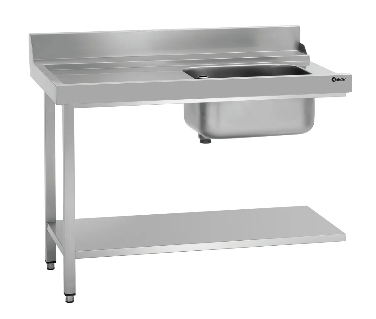 Bartscher Table de pré-tri avec évier DS-LI1B