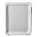 Papstar 250 assiettes, carton pure rectangulaire 16,5 cm x 20 cm blanc