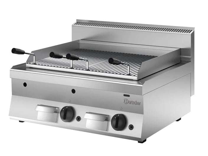 Bartscher Grill à pierre de lave 650 Snack 800x650 - appareil de table