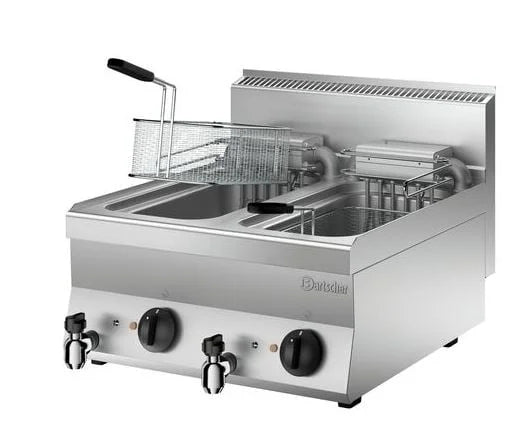 Friteuse électrique Bartscher 650 Snack 2x10L - appareil de table