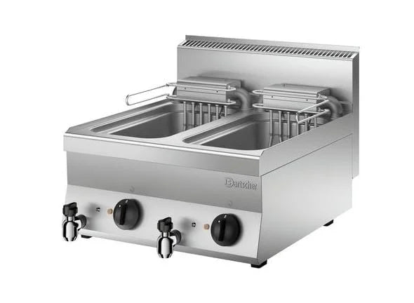 Friteuse électrique Bartscher 650 Snack 2x10L - appareil de table