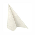 Papstar 50 serviettes ROYAL Collection pliage 1/4 40 cm x 40 cm blanc Ornaments