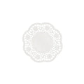 Papstar 1000 dentelles rondes pour assiettes et tasses Ø 10 cm blanc