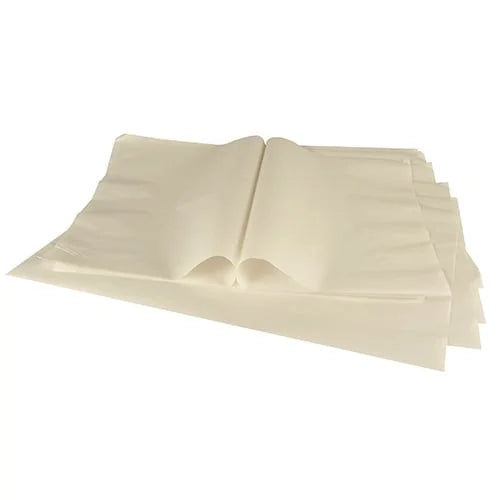 Papstar 500 feuilles de papier de soie pour bouteilles, 1/4 feuille 50 cm x 37,5 cm blanc