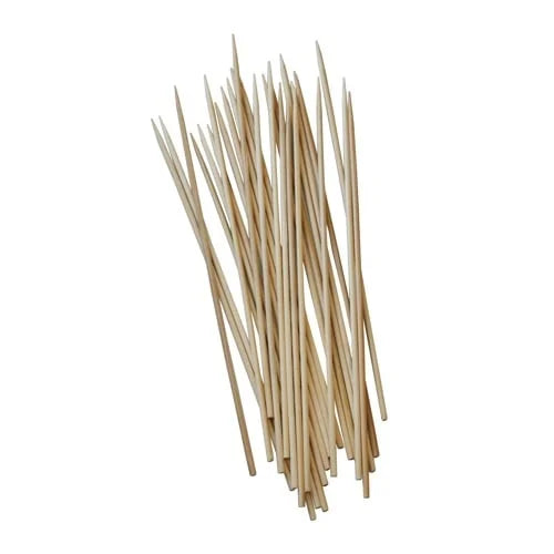 Papstar 500 brochettes à шашлык, bois pure Ø 3 mm x H : 30 cm