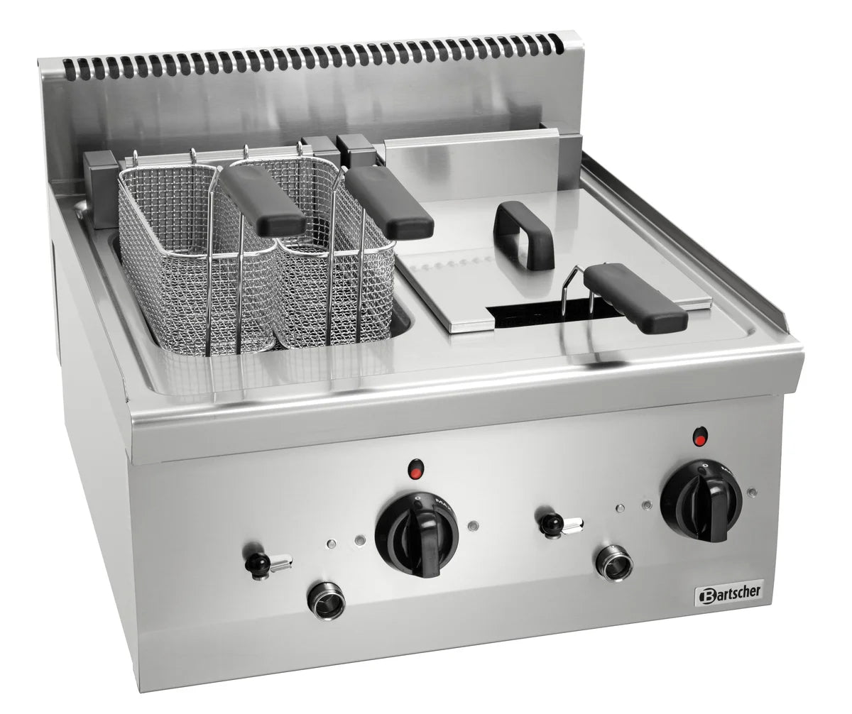 Friteuse électrique Bartscher 600 Imbiss 2 x 8L - appareil de table