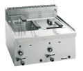 Bartscher friteuse à gaz 600 Imbiss 2 x 8L - appareil de table