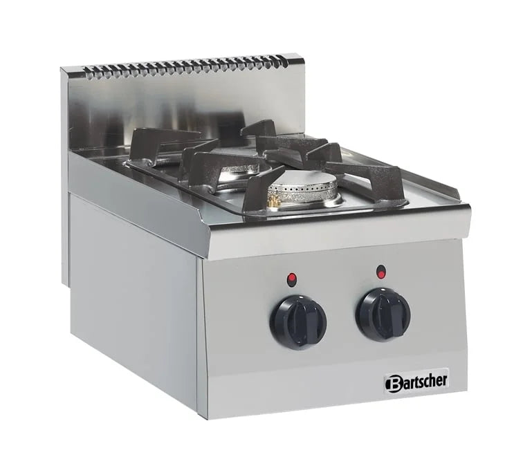 Bartscher cuisinière à gaz 600 Imbiss 400x600 - appareil de table