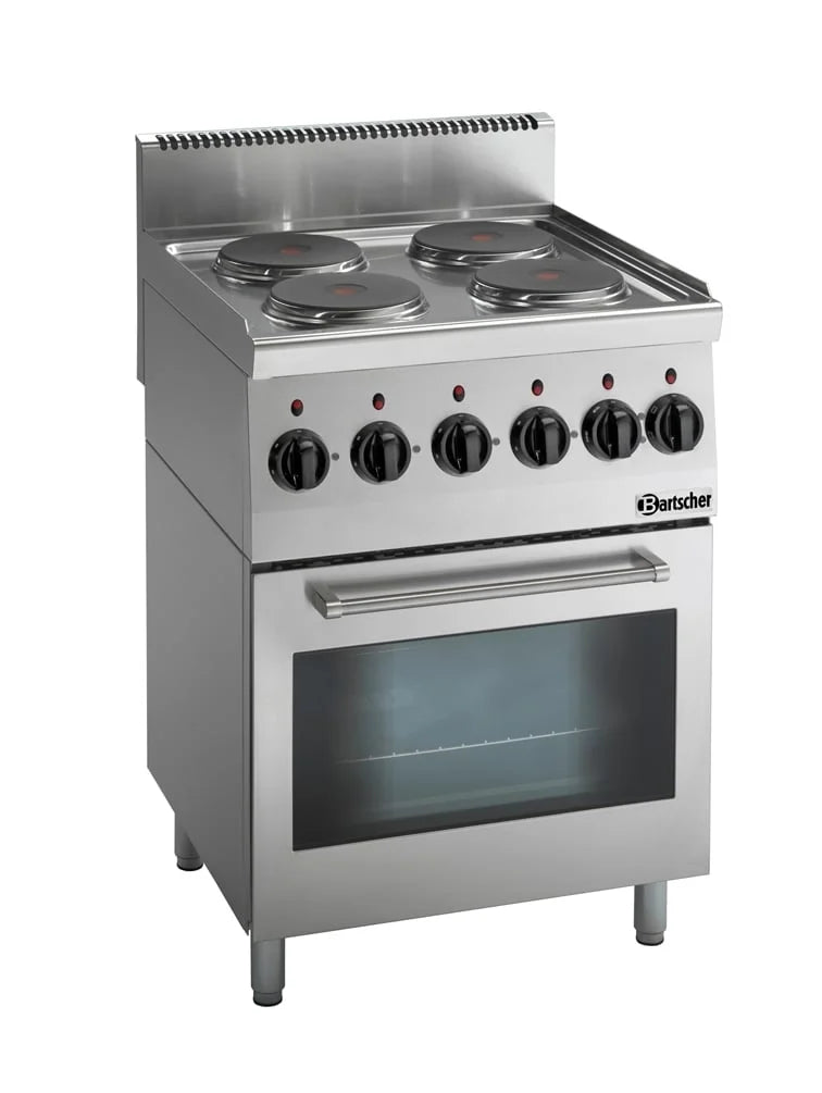 Cuisinière électrique Bartscher 600 Snack avec four électrique multifonction