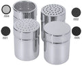 Boîte à épices à grille, en acier inoxydable 18/10, 0,15 Lt., diamètre 6 cm, hauteur 7,5 cm