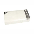 Papstar 250 serviettes, 2 plis, pliage 1/4 33 cm x 33 cm blanches