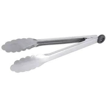 Pince universelle en acier inoxydable 18/10, finition brossée satinée, longueur 23 cm