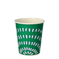 Papstar 100 gobelets pour boissons froides, carton 0,2 l Ø 8 cm x H : 8,8 cm vert