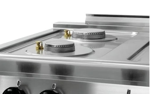Cuisinière à gaz MFG7360, 6 feux, four électrique