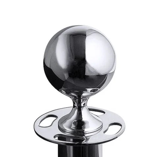 Poteau de balisage sans corde 100 cm inox