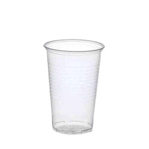 Papstar 50 gobelets, PP 0,4 l Ø 9,5 cm x H : 12,2 cm transparent avec bord mousse