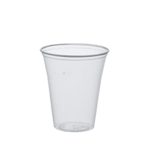 Papstar 75 gobelets, PS 0,3 l Ø 9,5 cm x H : 11 cm transparents avec bord mousse