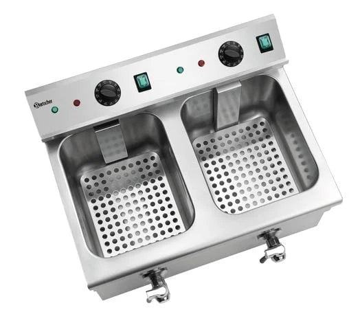 Friteuse à induction Bartscher 2x8L Plus
