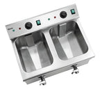 Friteuse à induction Bartscher 2x8L Plus