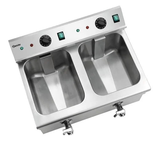 Friteuse à induction Bartscher 2x8L Plus