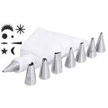 Set de douilles de décoration, 8 mini-douilles sans soudure - 8 pièces