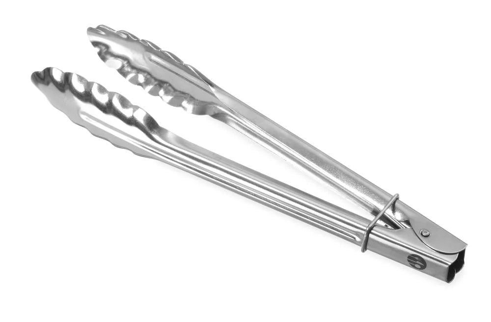 Pince à salade en acier inoxydable avec verrou de fermeture, 250 mm