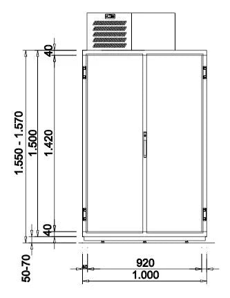 Refroidisseur de fûts Hefa MiniMax1_H03