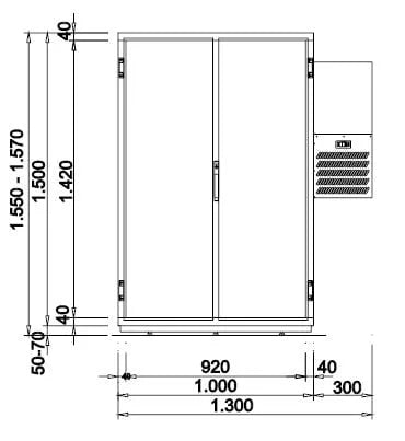 Refroidisseur de fûts Hefa MiniMax1_V04