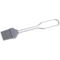 Pinceau de cuisine en silicone, poli miroir