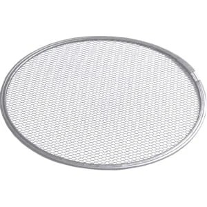Grille / écran à pizza en aluminium - métal déployé, diamètre : 33 cm