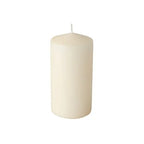 Papstar 6 bougies cylindriques Ø 60 mm x H : 115 mm crème