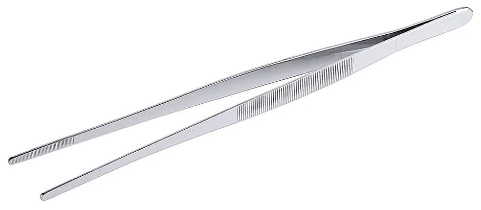 Pince à dresser en acier inoxydable 18/10, qualité lourde, longueur 30 cm