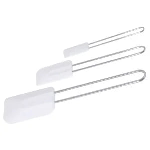 Racloir à pâte avec racloir souple et élastique, longueur totale 32 cm