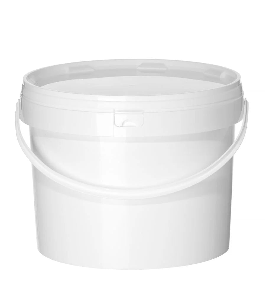 Seau en plastique avec couvercle, diamètre 220x(H)290mm 11,5 Litres
