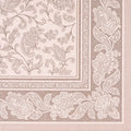 Papstar 50 serviettes ROYAL Collection pliage 1/4 40 cm x 40 cm mocca Ornaments