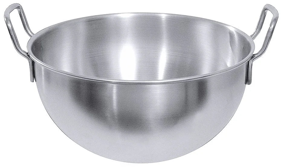 Cul-de-poule, capacité 14 Lt., diamètre intérieur 36cm, hauteur 22cm