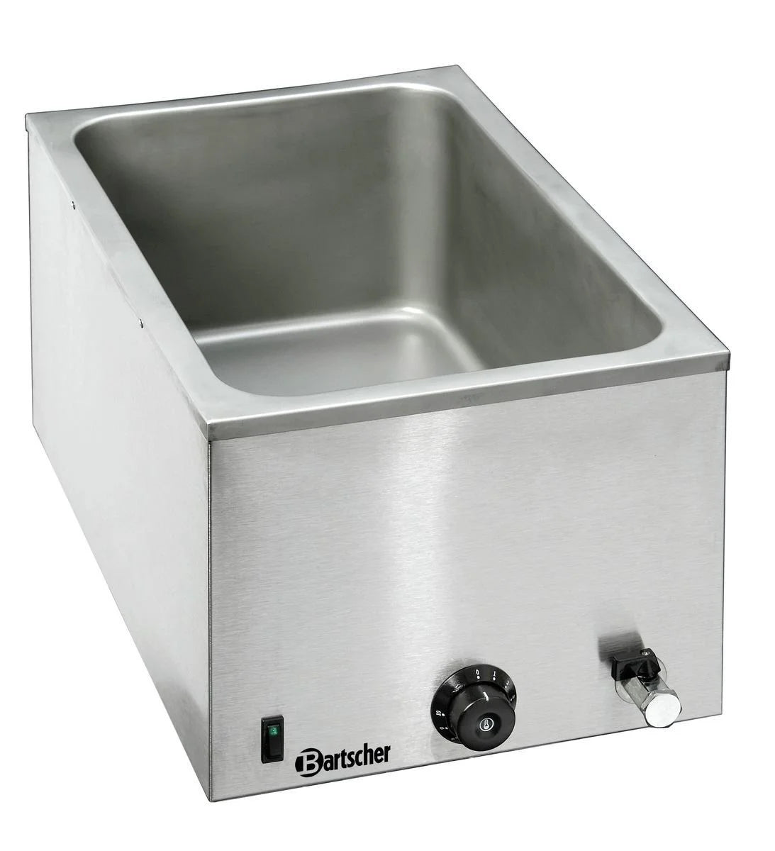 Bartscher Bain-marie 1/1 GN, 200 mm, avec robinet