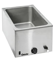 Bartscher Bain-marie 1/1 GN, 200 mm, avec robinet