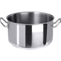 Série 2000 Marmite à viande basse avec poignées en inox, diamètre 28 cm, 10 Lt.