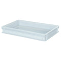 Bac gerbable Euro 600x400 mm, blanc - 90 mm
