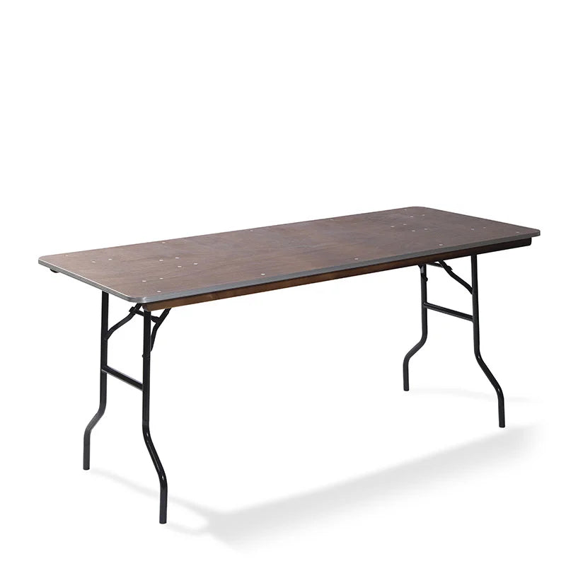 Feros table de banquet rectangulaire 1830x760 mm