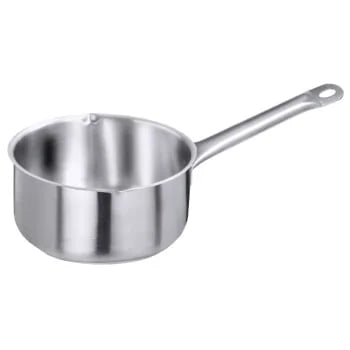 Série 2100 Casserole à lait avec bec verseur, diamètre du fond 12,5 cm, capacité : 1,5 Lt.
