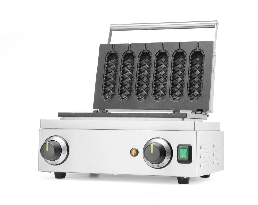 Gaufrier Hendi « Corn Dog », 230V/1550W, 390x378x(H)229mm