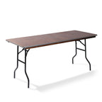 Feros table de banquet rectangulaire 2200x760 mm