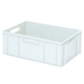 Bac gerbable Euro 600x400 mm, blanc - 220 mm